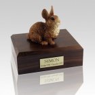 Brown & White Rabbit Cremation Urns